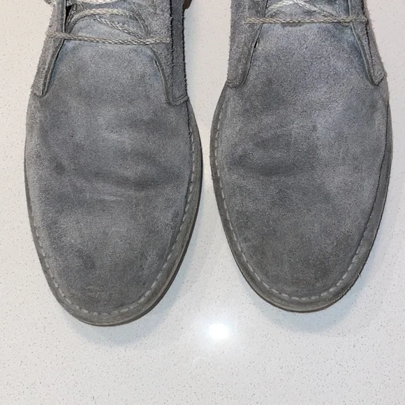 Cole Haan Light Blue Suede Chukka Boot - Picture 4 of 7